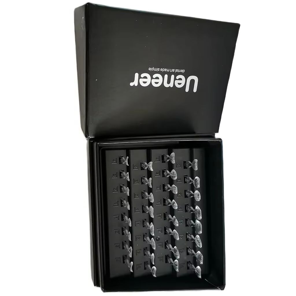 Teeth Whitening Light Kit - 32pcs Dental Veneer Mould Kit Composite