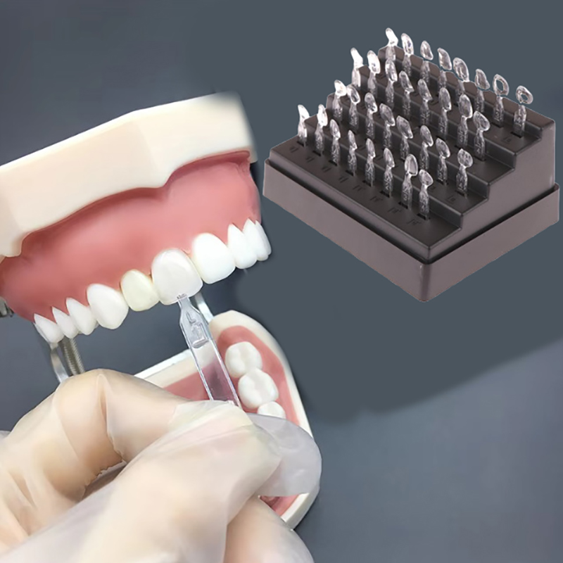 Teeth Whitening Light Kit - 32pcs Dental Veneer Mould Kit Dental