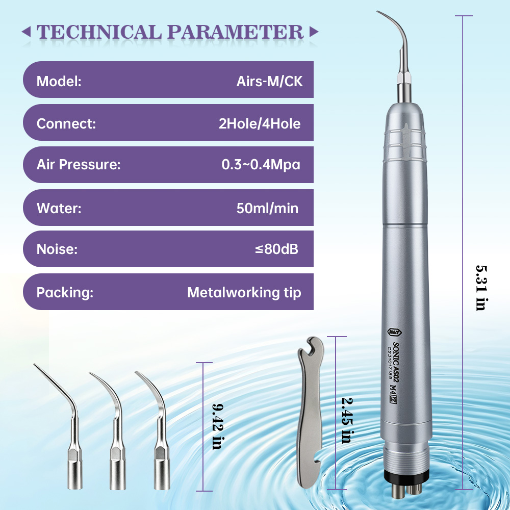 Dental Air Scaler Handpiece 2  - Teeth Whitening Tips 评论和价格