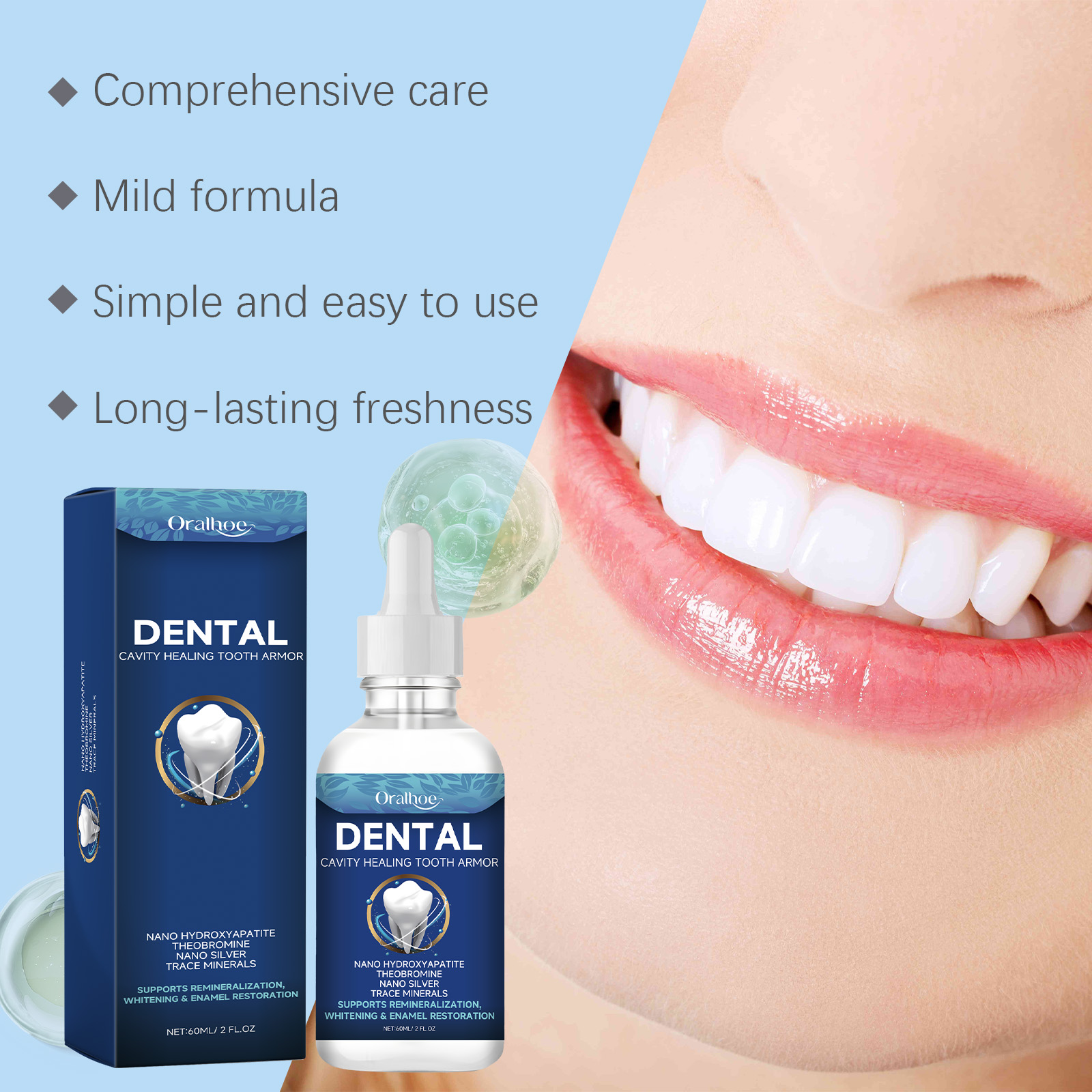 Oralhoe Teeth Brighten Serum L - Teeth Whitening Naturally 评论和价格
