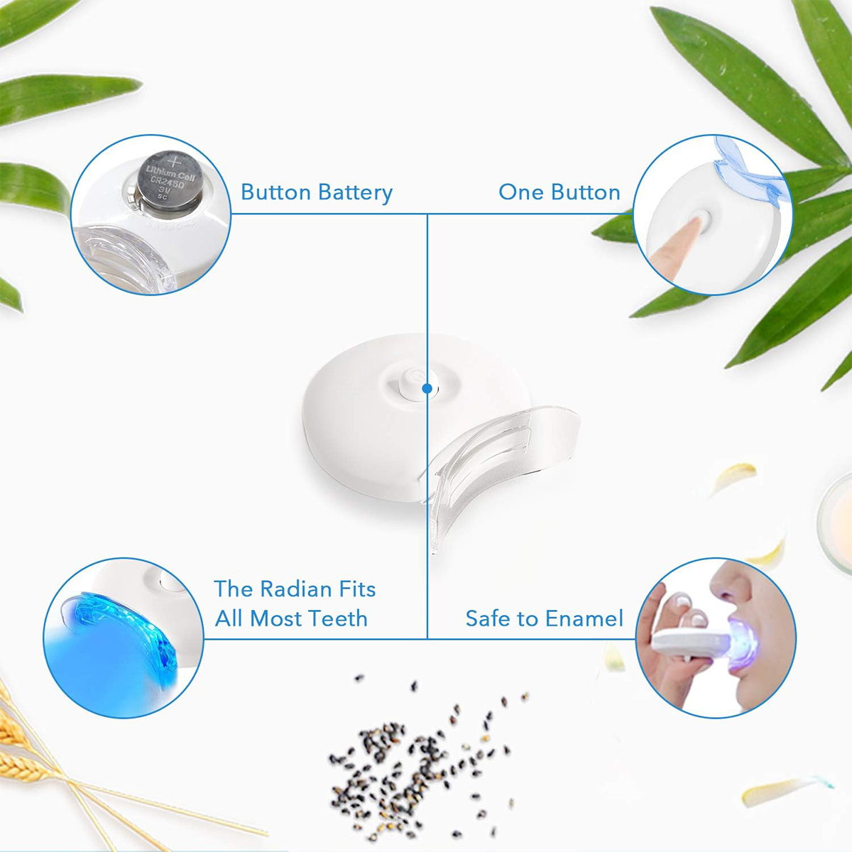 Teeth Whitening Kit - 5X LED L - Teeth Whitening From Home 评论和价格
