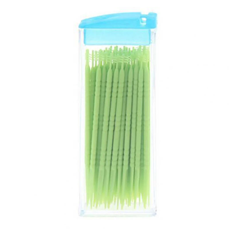 50Pcs/Box Oral Care Disposable - Dental Floss Picks 评论和价格
