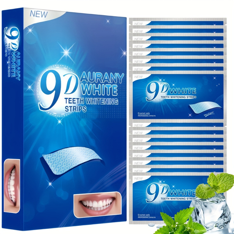 21 Pairs of 9D Aurany White Te - Teeth Whitening From Home 评论和价格