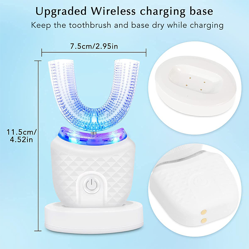 Dental Care U shape electric t - Teeth Whitening Light Kit 评论和价格