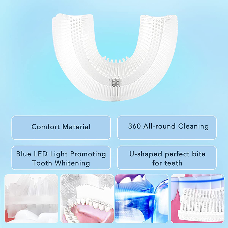 Dental Care U shape electric t - Teeth Whitening Light Kit 评论和价格