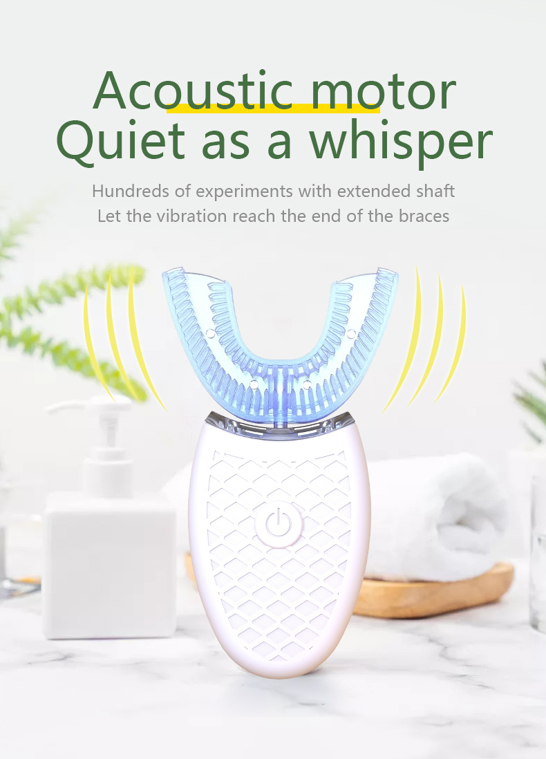 Intelligent U-Type Toothbrush  - Teeth Whitening Light Kit 评论和价格