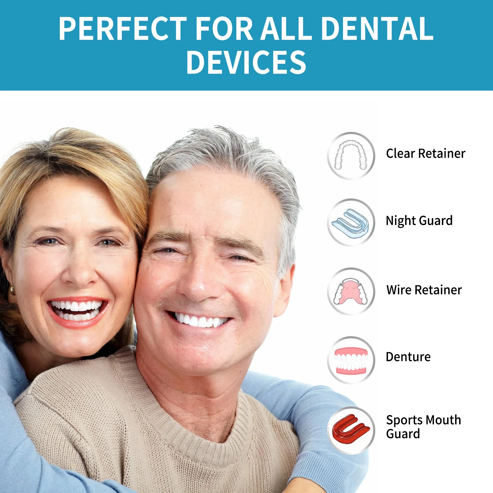 Aligner Denture Cleaner Foam D - Teeth Whitening Naturally 评论和价格
