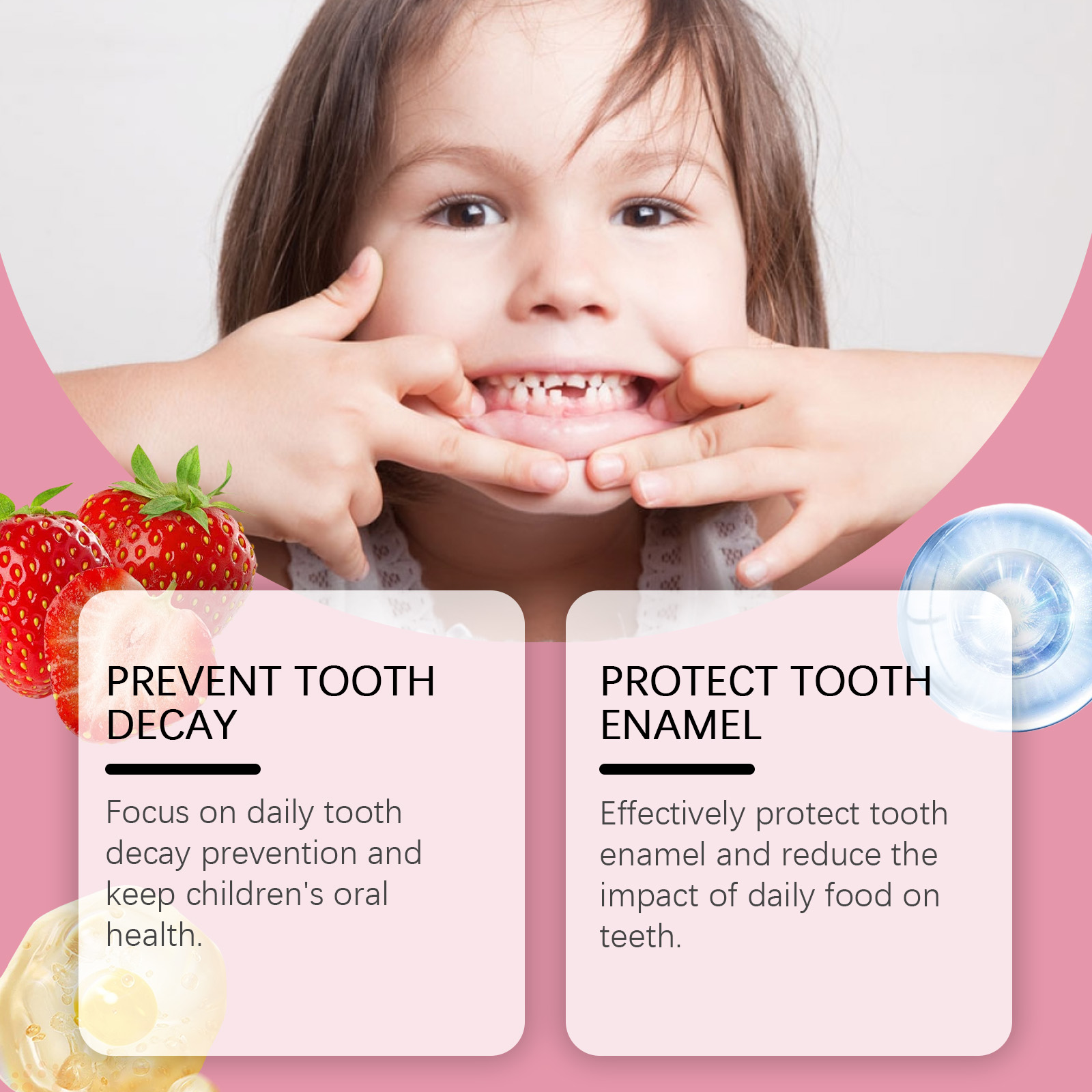 Oralhoe Kids Toothpaste Clean  - Teeth Whitening Naturally 评论和价格