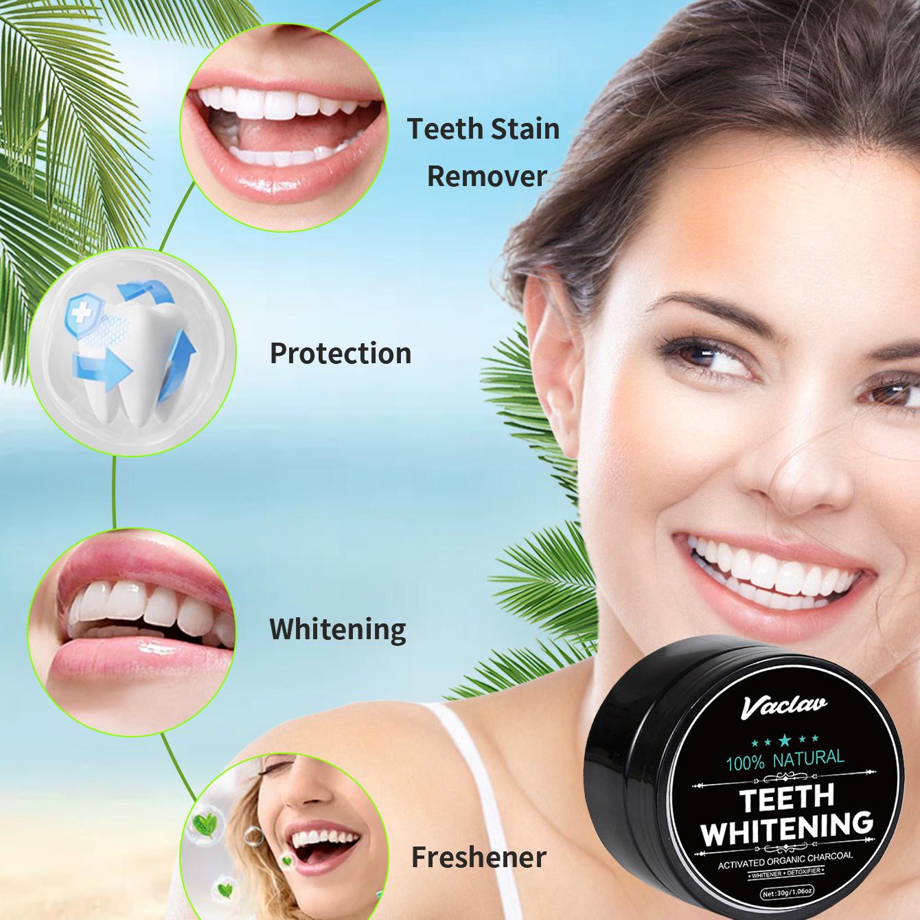 Vaclav activated charcoal teet - Teeth Whitening Filter 评论和价格