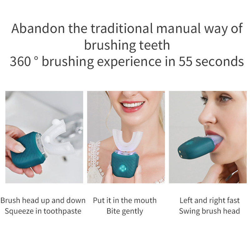 Portable U-shaped electric too - Teeth Whitening Light Kit 评论和价格