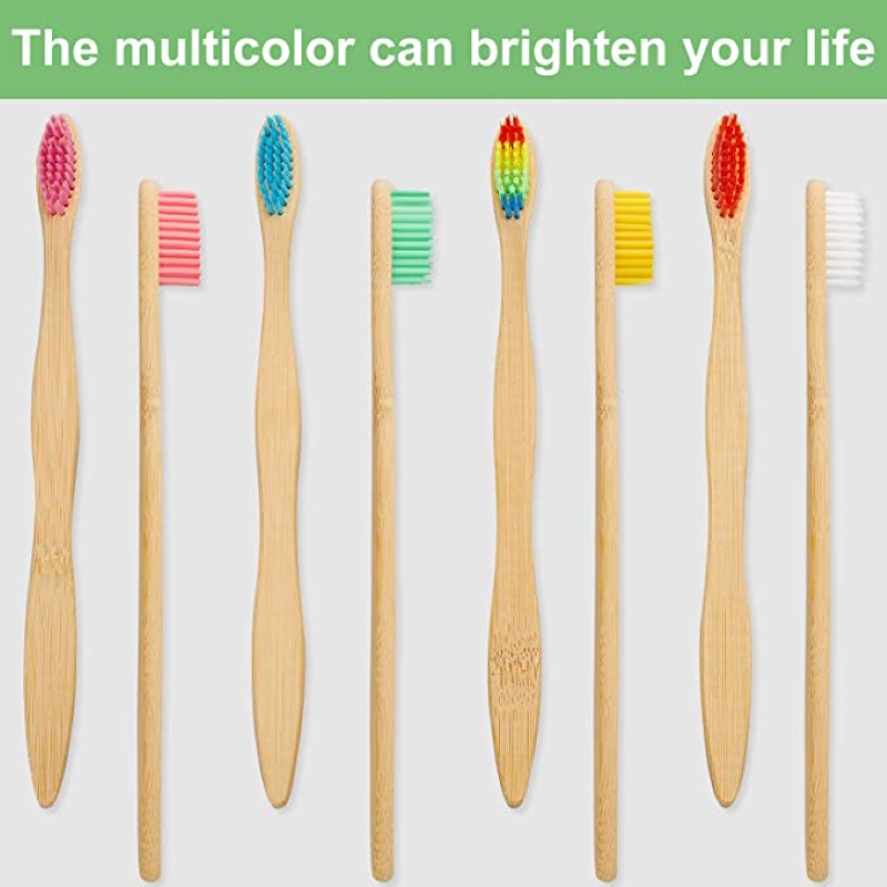 50/100PCS Colorful Natural Bam - Teeth Whitening Logo 评论和价格