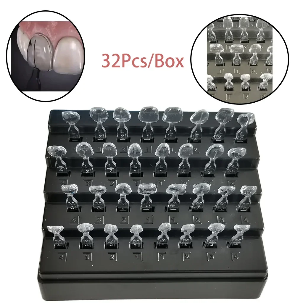 32pcs Dental Veneer Mould Kit  - Teeth Whitening Light Kit 评论和价格