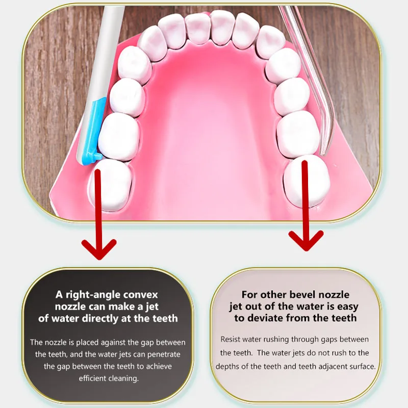 New Faucet Oral Irrigator Port - Dental Floss Picks 评论和价格