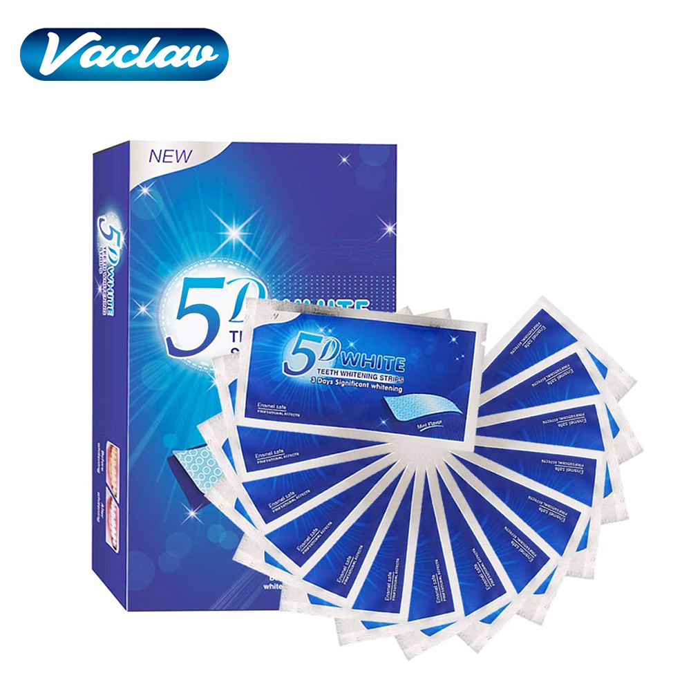 5D White Teeth Whitening Strip - Teeth Whitening From Home 评论和价格