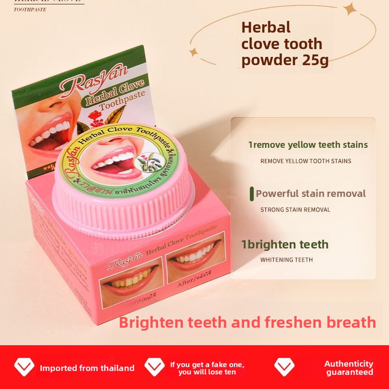 Thai Clove/coconut Tooth Powde - Teeth Whitening From Home 评论和价格