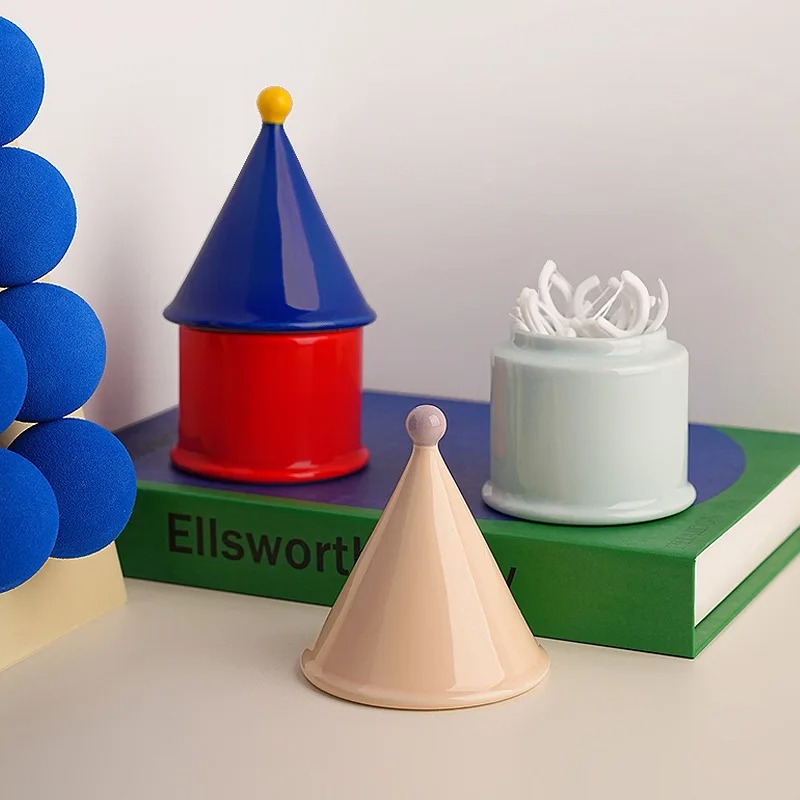 Ceramic Toothpick Holder Dopam - Dental Floss Picks 评论和价格